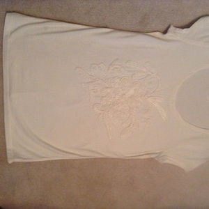 Loft beaded T shirt - never worn